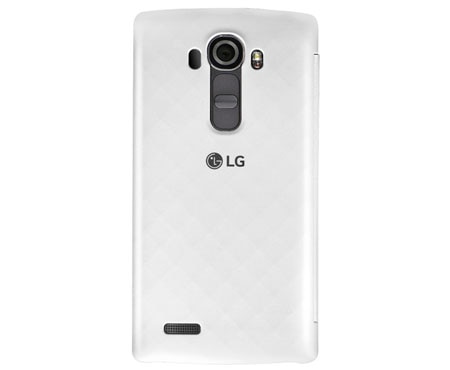 LG Funda Quickcircle 2 para proteger tu LG G4 - Color Blanco, CFV-100 Blanco, thumbnail 3